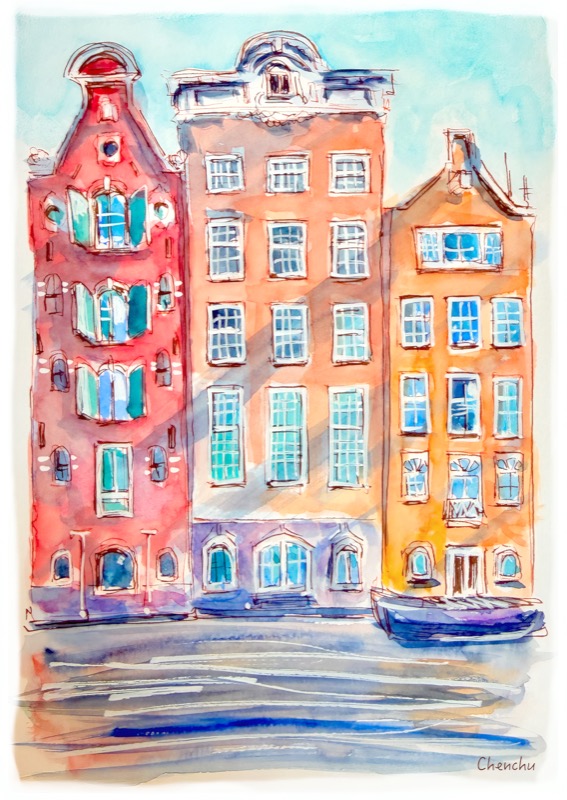 Dancing Houses, Amsterdam
